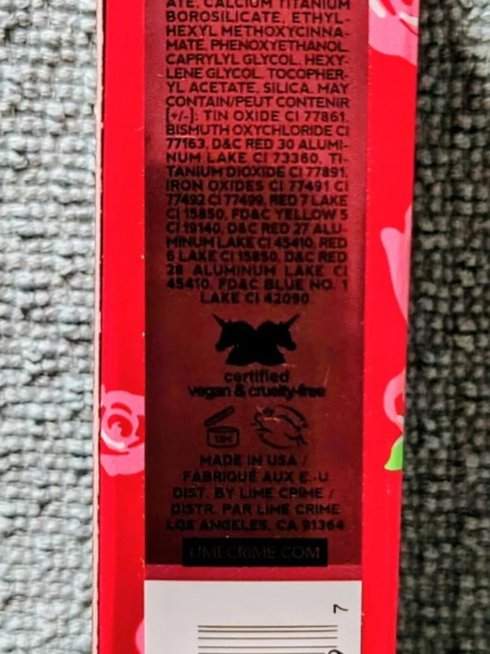 Lime Crime raisin hell